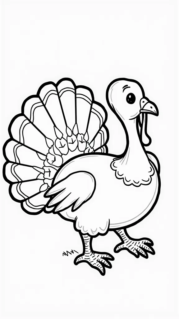 printable turkey coloring pages free